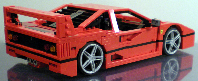 Illustration for article titled I want all of these Lego Ferraris